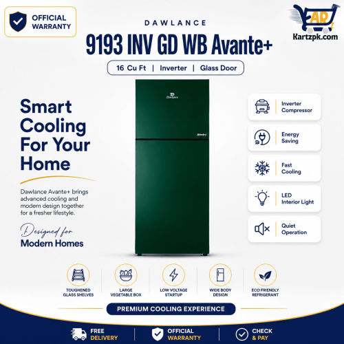 Dawlance (9193) INV GD WB Avante+ GD Refrigerator | 16 Cu Ft