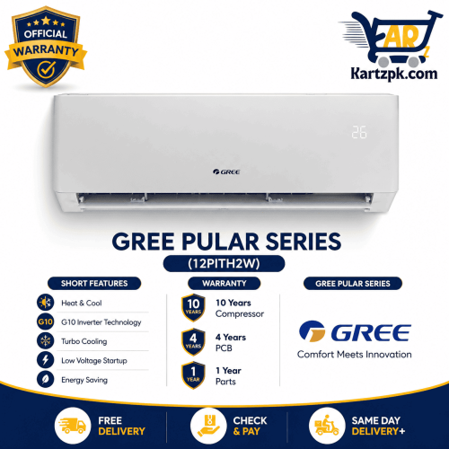 Gree 1 Ton Inverter AC 12PITH2W