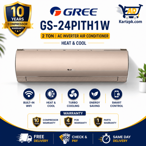 Gree 2 Ton Inverter AC Wifi Pular Series GS 24PITH1W