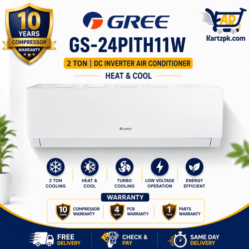 Gree 2 Ton Inverter AC Heat & Cool GS 24PITH11W