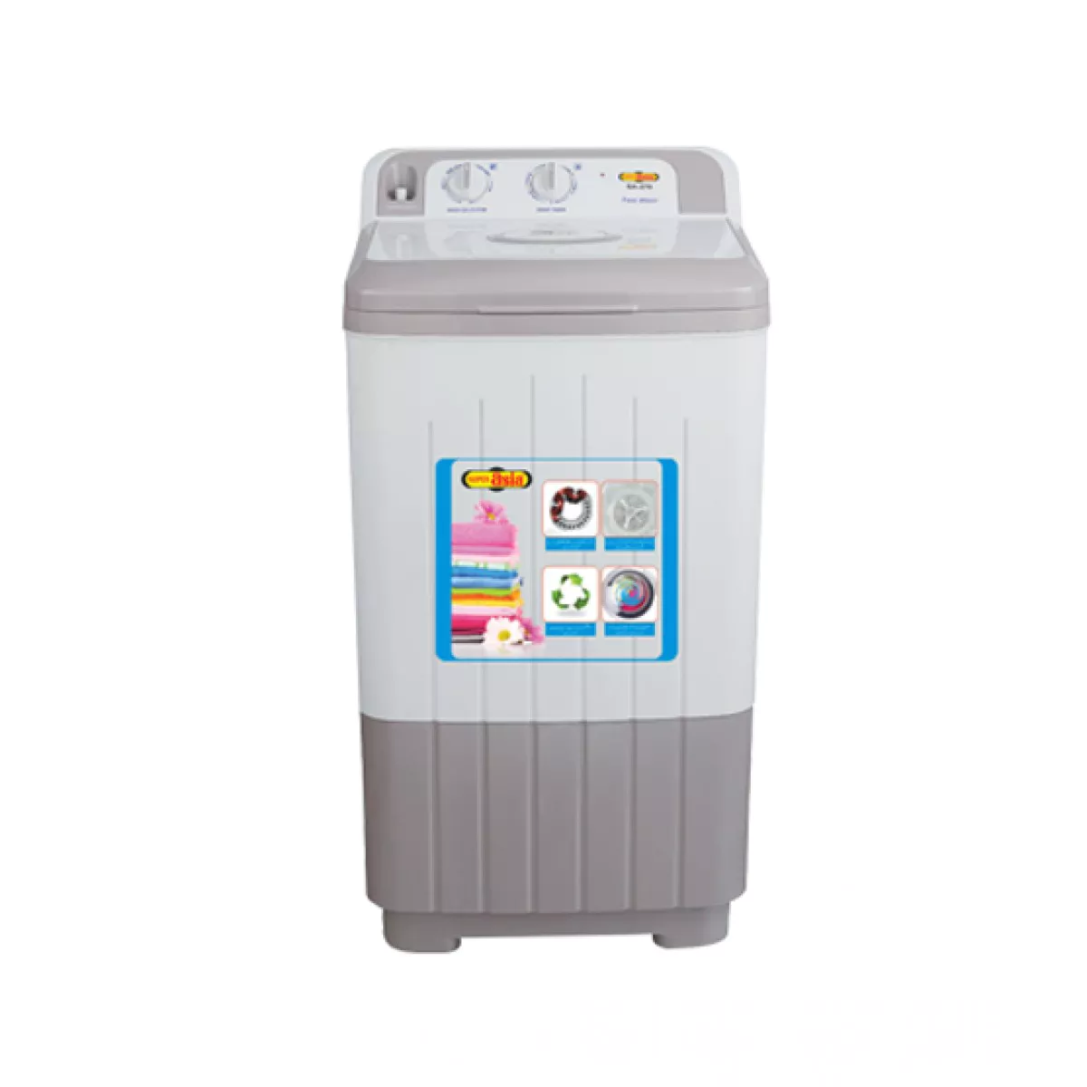 Super Asia Fast Wash Top Load 10KG Washing Machine (SA-270)CRY