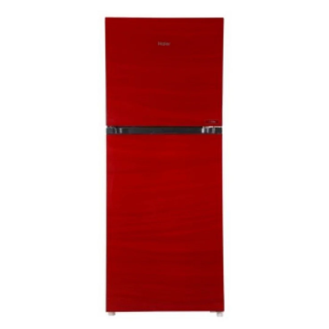 Haier (HRF-346 EPB/EPR) Glass Door Refrigerator | 12 Cuft