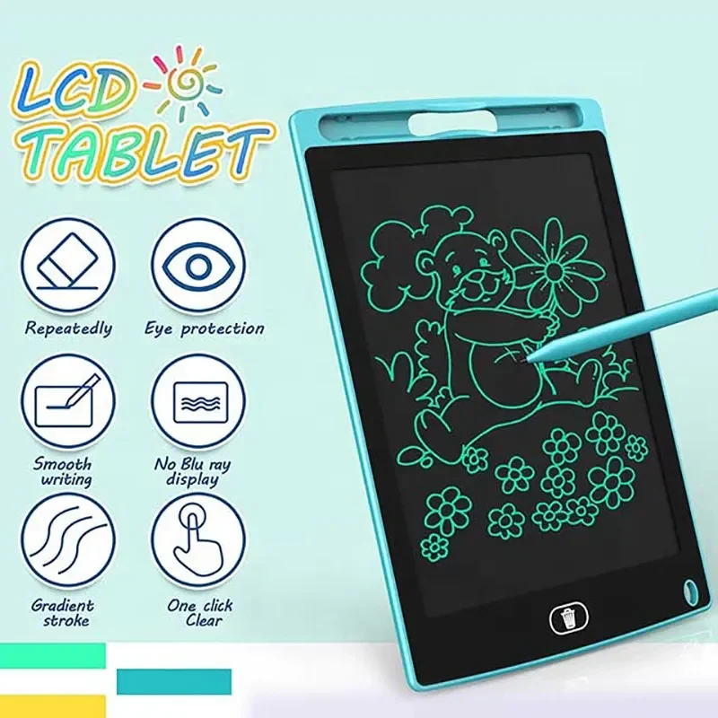 8.5 inch LCD writing tablet for kids - digital drawing pad - erasable writing board - Image 3