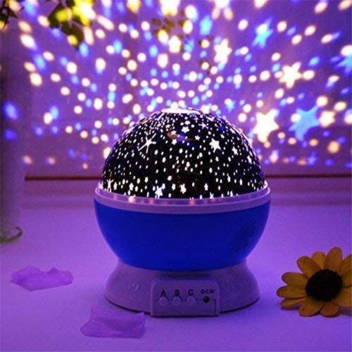 Stars Sky Projection LED Rotating Lamp