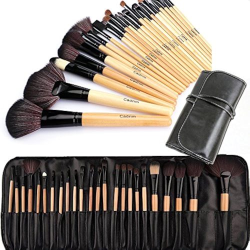 24 Pcs Makeup Brushes (Kit Bag)