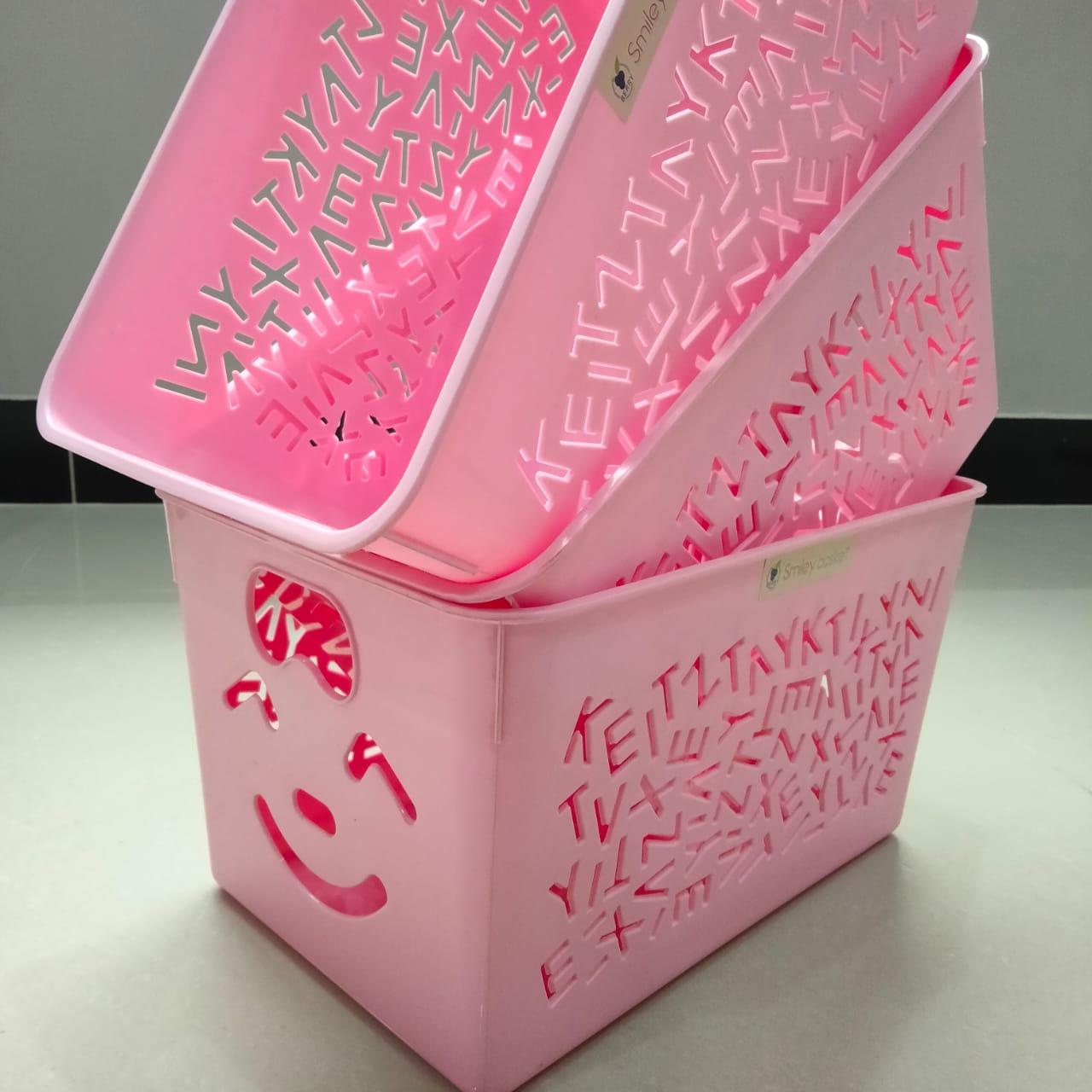 Smiley Toys Storage Basket For Kids - Image 3
