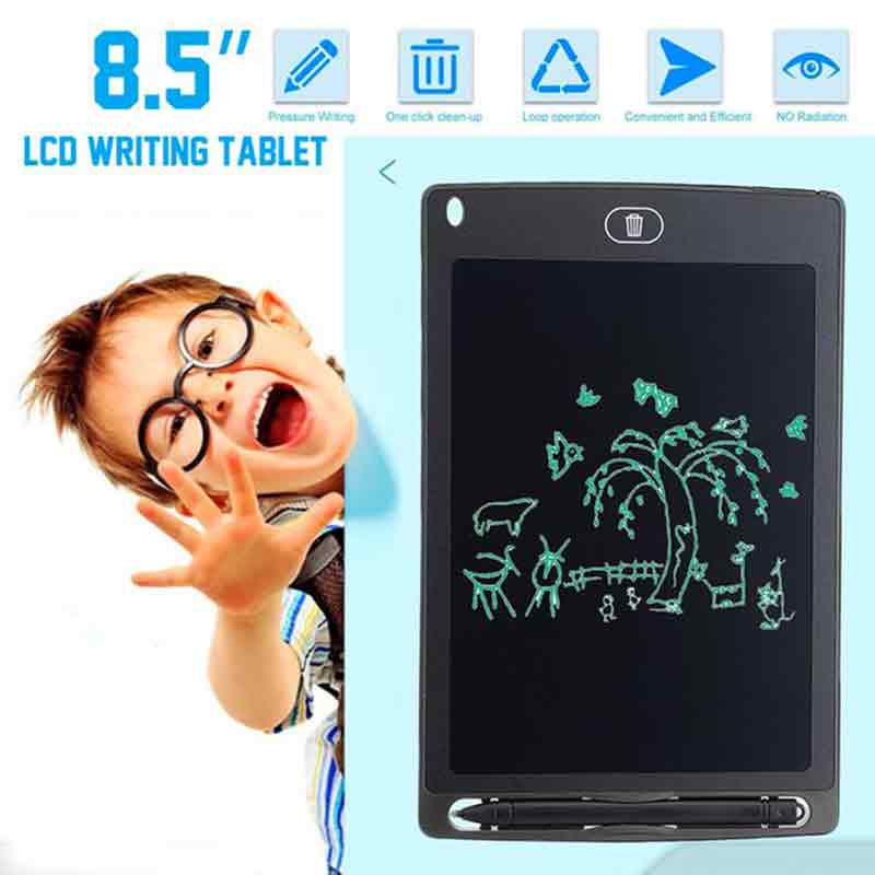 8.5 inch LCD writing tablet for kids - digital drawing pad - erasable writing board - writing pad