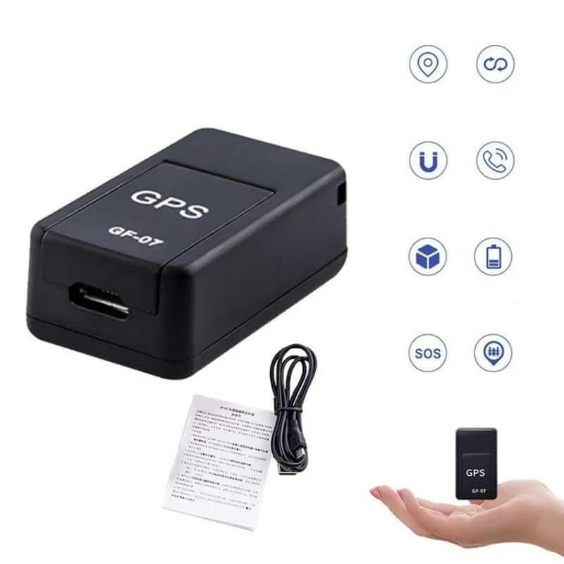 GPS Tracker GF-07 - Portable Mini Hidden Real Time GPS Tracking Device