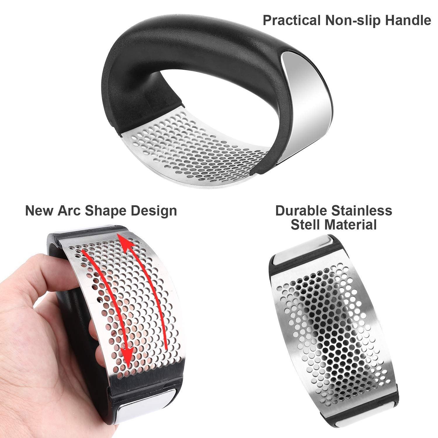 ARC Shaped Garlic Press