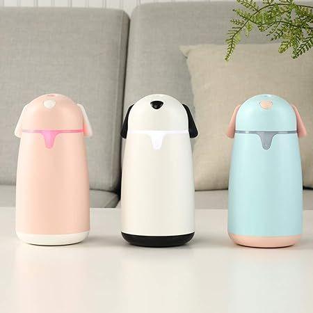 Mini Cute Dog Shape Home Aroma LED Humidifier Air Diffuser Purifier Office and Home