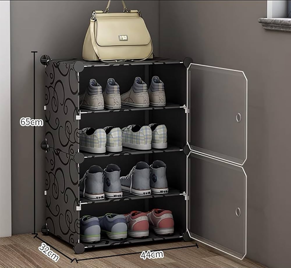 Attachable Cabinet Shoe Rack 4 Layer