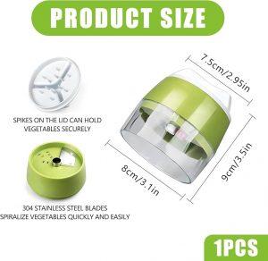 4 in1 Vegetable Spiral Cutter