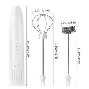 2 in 1 Electric rechargeable beater