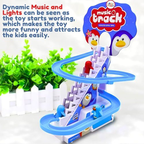 Funny Penguin Race Game | Sliding Penguins toy for kids