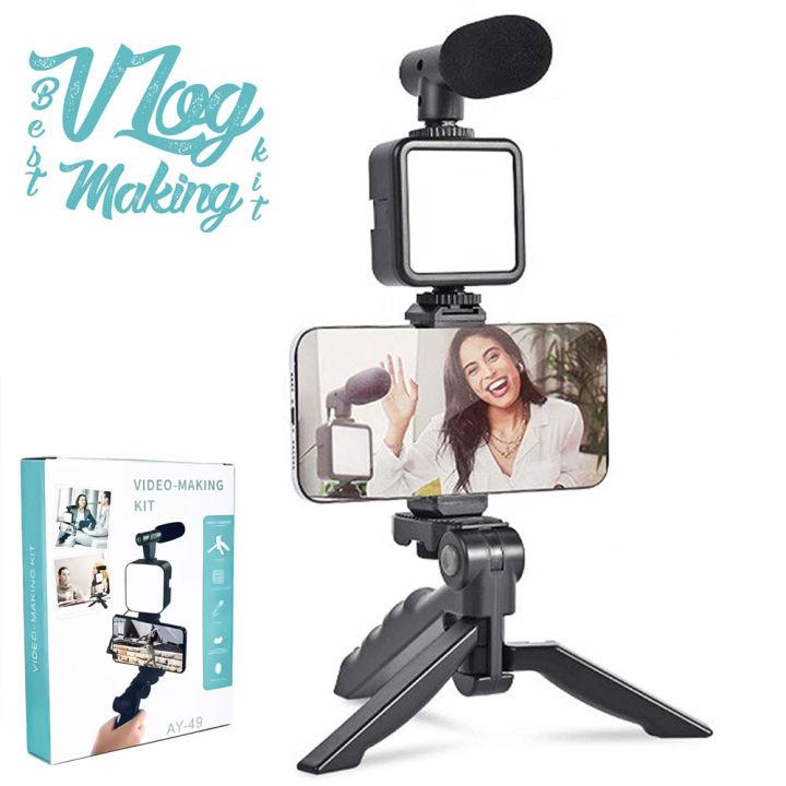 AY-49 Vlogging kit with Wireless Remote