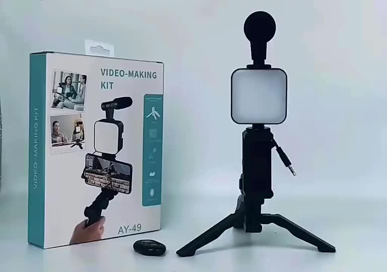 AY-49 Vlogging kit with Wireless Remote