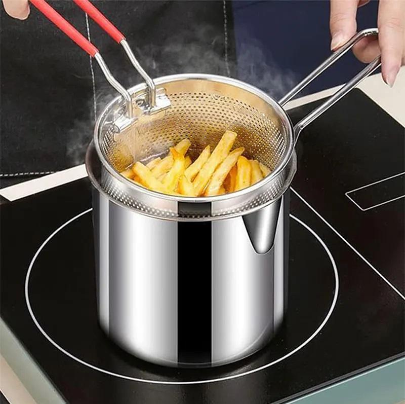 Stainless Steel Deep Fryer Frying Pot