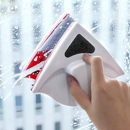 Magnetic Glass Window Brush Automatic Cleaning Double Side Wiper