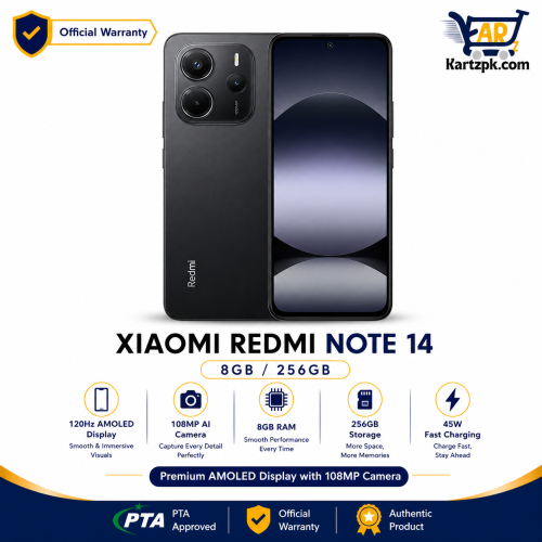 Xiaomi Redmi Note 14 (8GB, 256GB)