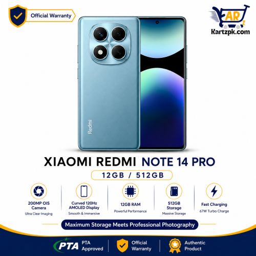 Xiaomi Redmi Note 14 Pro (12GB, 512GB)