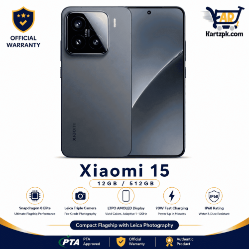 Xiaomi 15 (12GB, 512GB)