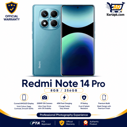 Xiaomi Redmi Note 14 Pro (8GB, 256GB)
