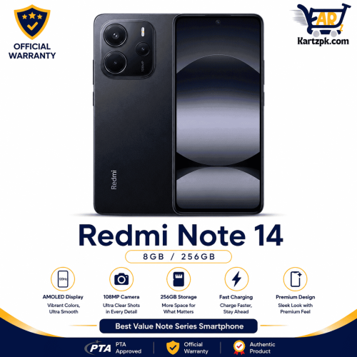 Xiaomi Redmi Note 14 (8GB, 128GB)