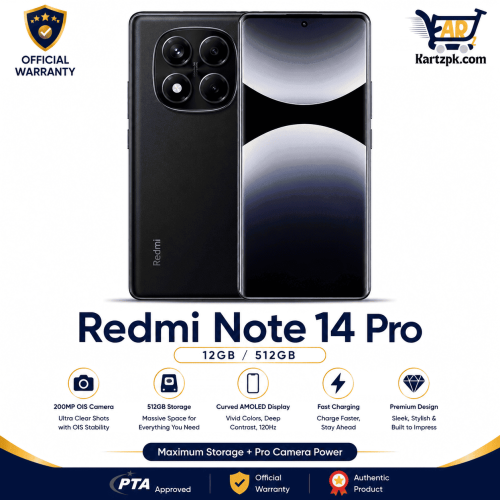 Xiaomi Redmi Note 14 Pro (12GB, 512GB)