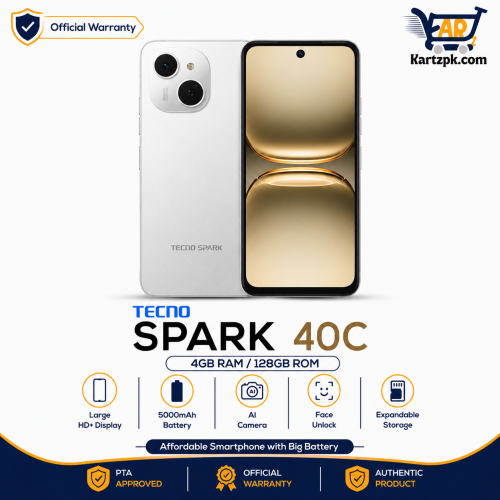 Tecno Spark 40C (4GB, 128GB)