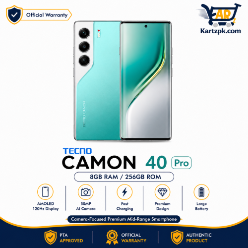 Tecno Camon 40 Pro (8GB, 256GB)