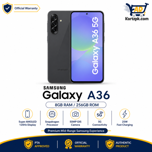 SAMSUNG A36 (8GB, 256GB)