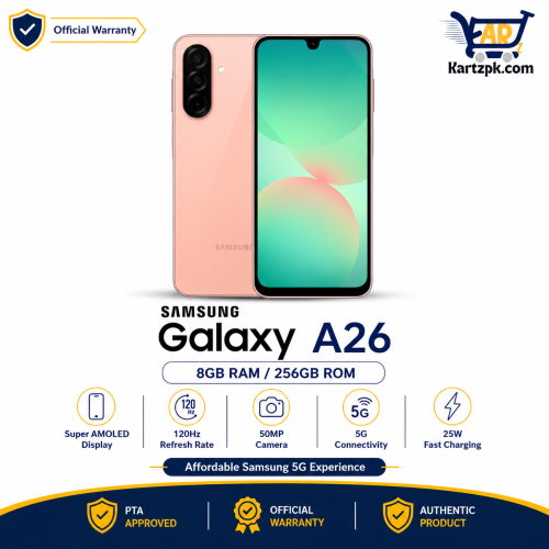 SAMSUNG A26 (8GB, 256GB)