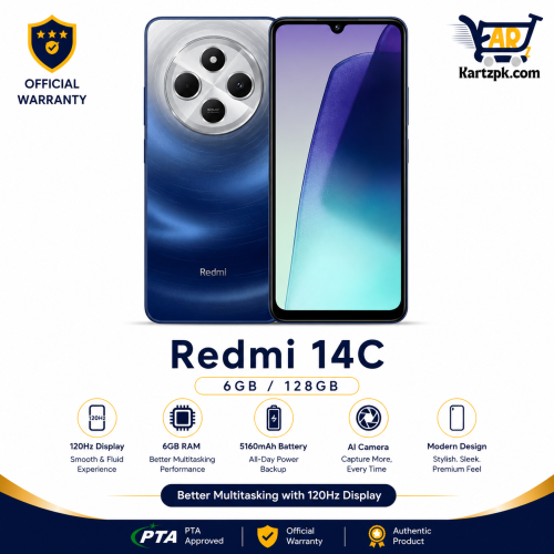 Xiaomi Redmi 14C (6GB, 128GB)