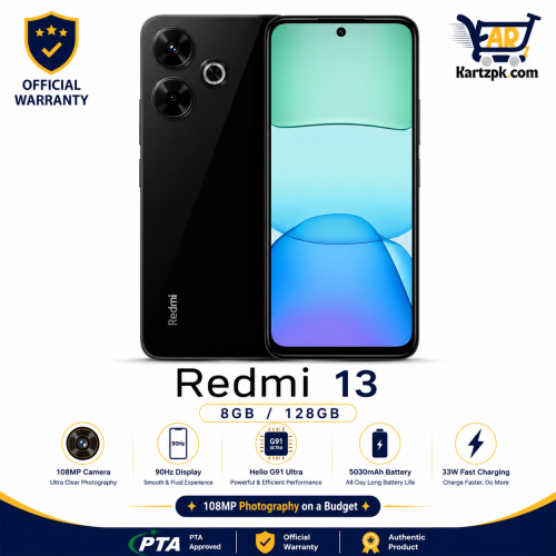 Xiaomi Redmi 13 (8GB, 128GB)