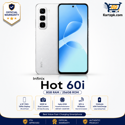 INFINIX Hot 60i (8GB, 256GB)