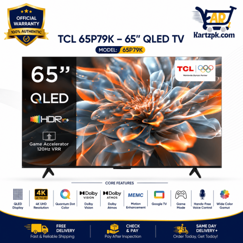 TCL 65P79K 65" Inches Qled TV
