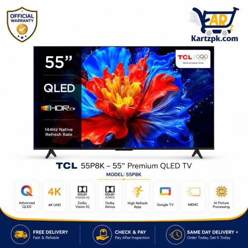 TCL 55P8K 55" Inches Qled TV