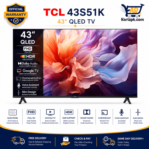 TCL 43S51k 43" Inches Qled TV