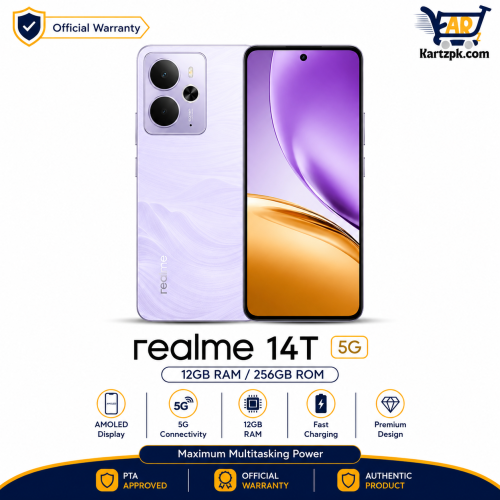 Realme 14T 5G (12GB, 256GB)
