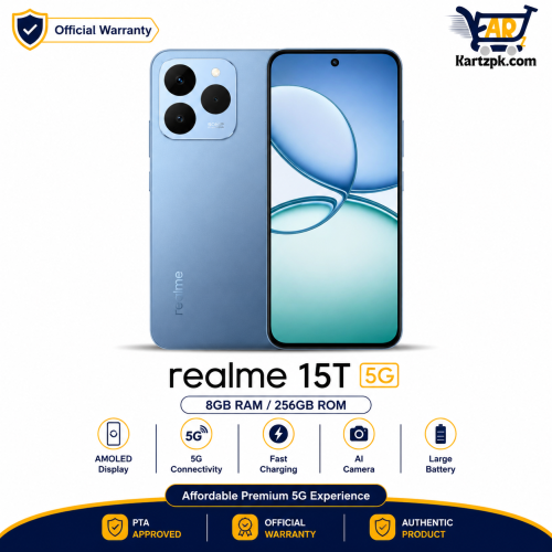 Realme 15T 5G (8GB, 256GB)