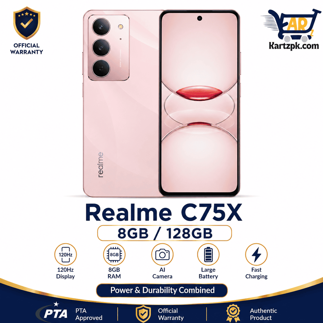 Realme C75X (6GB, 128GB)