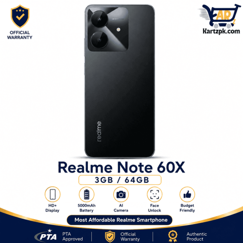Realme Note 60X (3GB, 64GB)