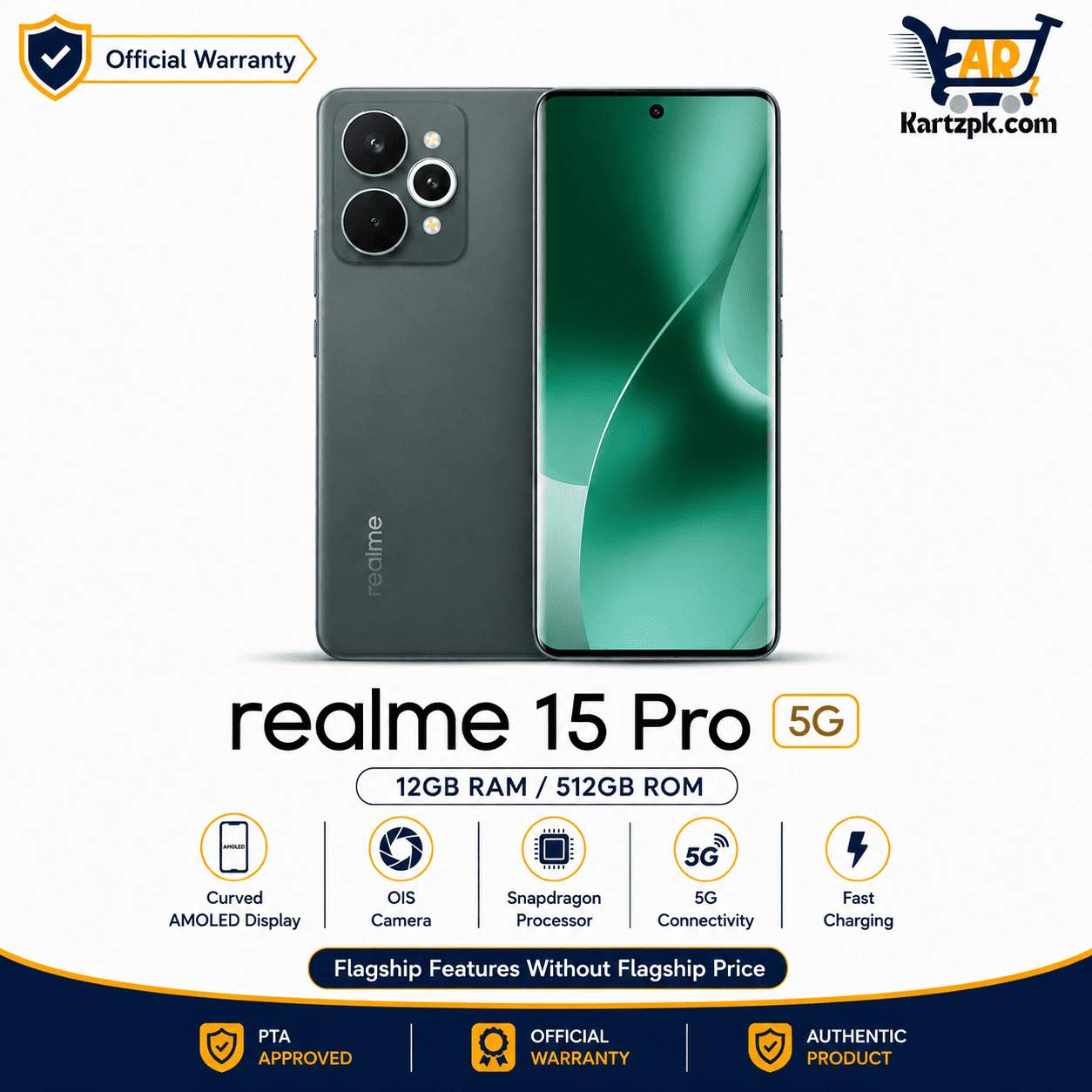 Realme 15 Pro 5G (12GB, 512GB)