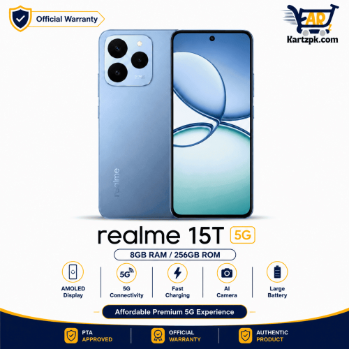 Realme 15T 5G (8GB, 256GB)
