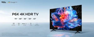 TCL 65P6K 65" Inches 4K Google TV