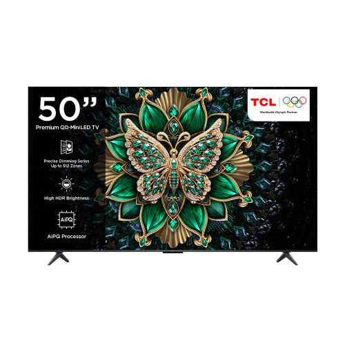 TCL 50C6K 50" Inches QD-Mini LED TV