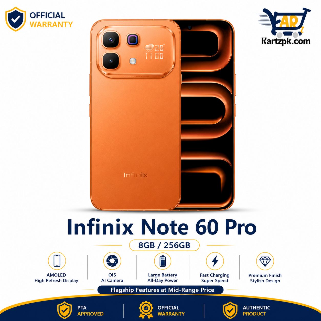 Infinix Note 60 Pro (8GB, 256GB)