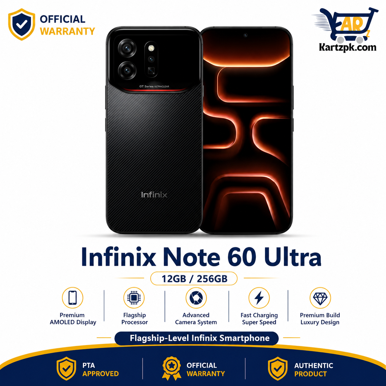 Infinix Note 60 Ultra (12GB, 256GB)
