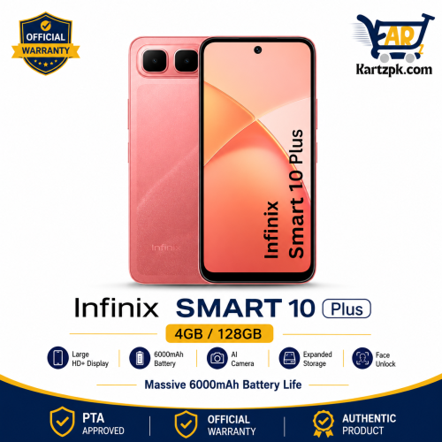 INFINIX Smart 10 Plus (4GB, 128GB)