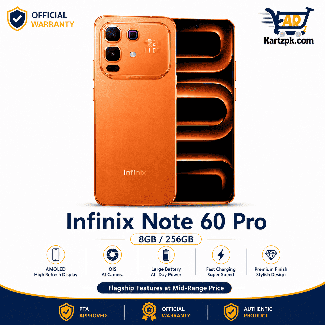 Infinix Note 60 Pro (8GB, 256GB)